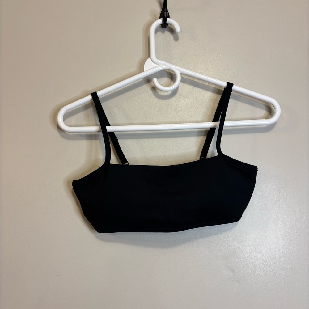 P'tula Black Adjustable Strappy Bralette